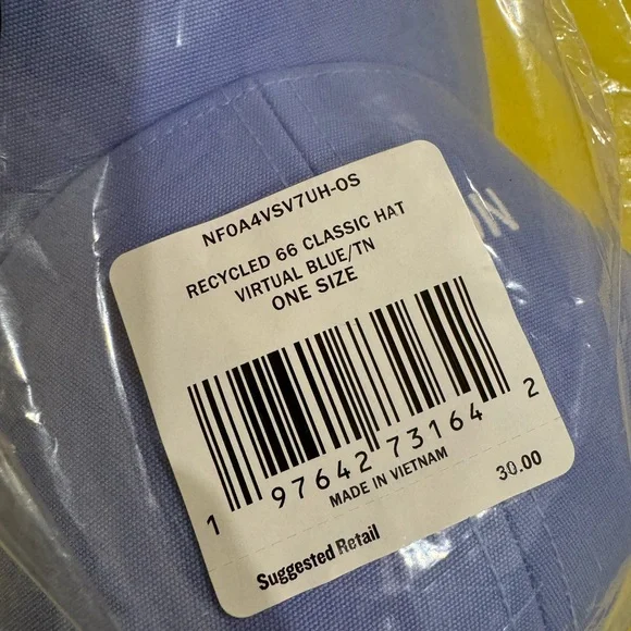 The North Face Recycled  66 Classic Hat | Virtual Blue/TNF White - Picture 4 of 12